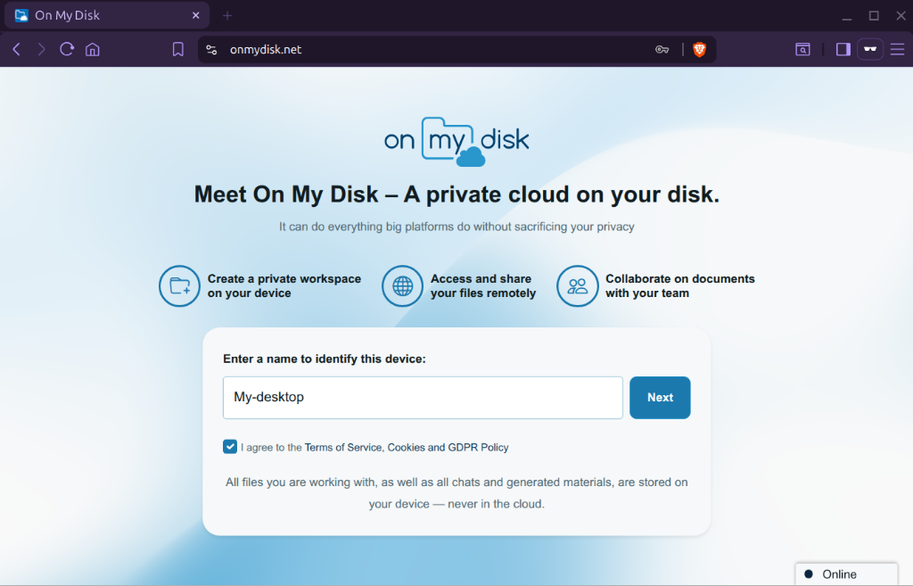 Onboarding Screen